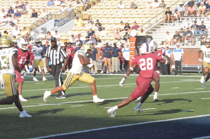 Georgia Tech has had a strong running game so far this season